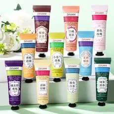 10 varas pacote Zixi creme para as mãos fragrância hidratante outono inverno hidratante frésia rosa pequena vara 30g