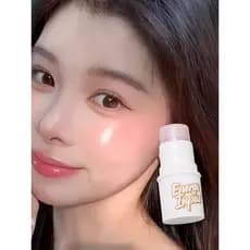 Lyshu Water Gloss Stick Iluminador Facial Alto Brilho Stick Blush Creme Multiuso Contorno Facial Integrado Transparente