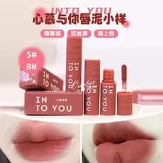 Colheitadeira Reputable!G Clareamento Gigante!Batom Matte Matte Velvet Heroine Batom Lip Glaze Rosto Simples Fácil de Co