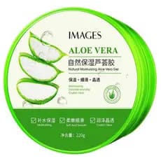 Gel hidratante Natural de Aloe Vera 220g hidratante calmante reparação homens mulheres gel loção creme gel