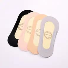 Q187 meias femininas finas meias curtas boca rasa Silicone antiderrapante gelo seda invisível Ped meias verão meias femi