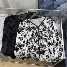 Estilo francês manga Puff gaze camiseta primavera novo estilo All-Match fino-ajuste mais magro olhar camisa de fundo fem