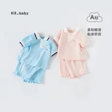 Crianças roupas infantis meninas verão roupas infantis meninas ternos de bebê verão fino ternos infantis Shorts de manga
