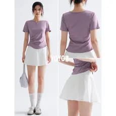 Roupas de Yoga 2026 novo estilo verão esportes terno fino-ajuste mais magro olhar roupas de Fitness correndo tênis de se