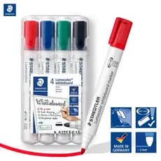 Alemanha STAEDTLER STAEDTLER 351 Caneta para quadro branco Cor 6 cores Caneta grafite para quadro branco fácil de apagar