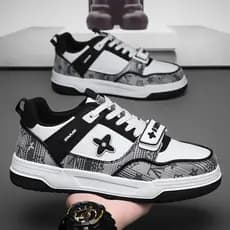 Moda masculina tênis luz luxo mesmo estilo Casual tênis esportivos jovens sapatos masculinos