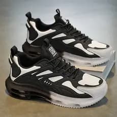Moda masculina sapatos esportivos almofada de ar tênis de corrida Original Casual All-Match ao ar livre antiderrapante r