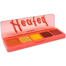 Paleta de Sombras Heated HBF534 Ruby Rose 5 Cores