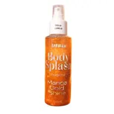 Body Splash Manga Gold Shine Safira 100 ml - Com Brilho Dourado Glow