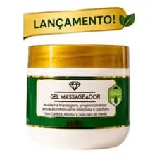 Gel Massageador 200g Sensação de Ultra Frescor Por Mais Tempo Promoção Lançamento Safira