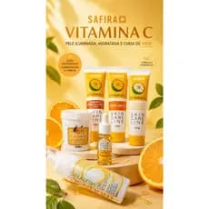 Kit Vitamina C Completo Safira - Pele bem cuidada