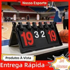 Placar De Mesa Pontuação Contador Marcador Jogo Dobrável Utilidades Placar Números Vermelhos