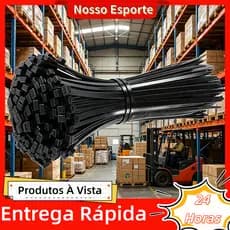100/200 Unidades De Fivela Cabo Universal De Nylon Plástica Presilha Enforca Gato Braçadeira