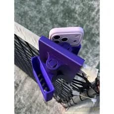 Suporte Duplo de Celular para Rede Beach Tennis, Tênis, Vôlei e Badminton | Gravação de Jogos e Treinos