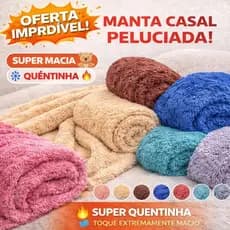 Manta casal  cobertor grossa Peluciada microfibra  antialérgico Macias Confortável  Cama  casal quentinha
