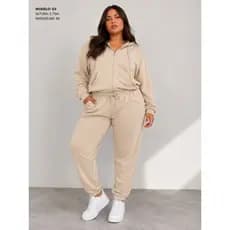 Conjunto Moletom Feminino Peluciado Inverno Premium Plus Size 1002253
