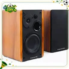 Monitor de Áudio Bluetooth 100W RMS Som Potente Grave Forte Design Sofisticado