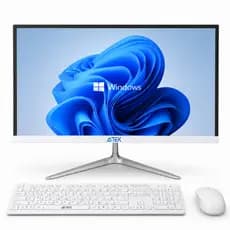 Computador Completo All In One 19" Intel Core i5 8GB SSD 256GB WiFi com Teclado e Mouse Sem Fio