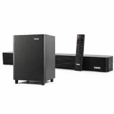 Kit Caixa de Som Soundbar Bluetooth 100W RMS com Subwoofer Som Surround  para TV Home Theater