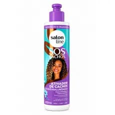 Ativador de Cachos Acido Hialuronico S.O.S Salon Line 300ml