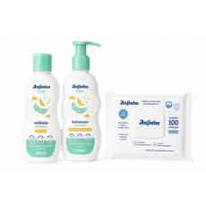 kit  Baby Colonia 100ml + Hidradante 200ml + Toalha Umedecia c/100 Anjinho