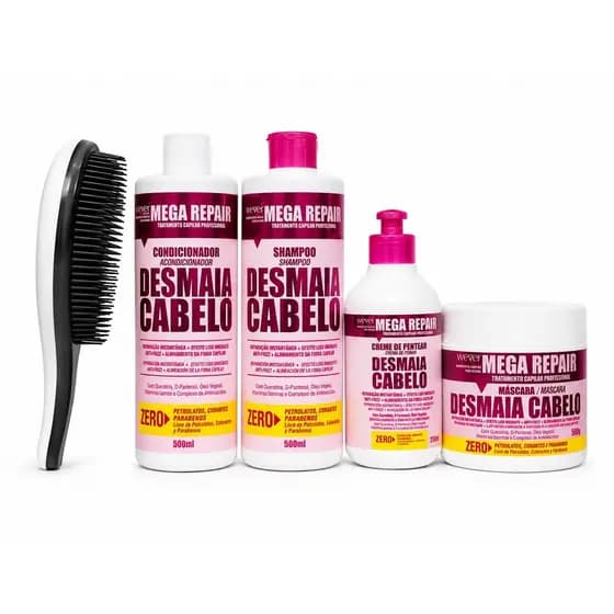 kit Ideal para Frizz Desmaia Cabelo Wever Brinde E Magica