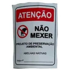 Adesivos para Isca de Abelha Sem Ferrão ASF Projeto de Preservação e Identificação de Colmeias