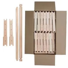 10 Quadros Caixilho Melgueira Langstroth Desmontado para Colmeia Abelha Apis Madeira Eucalipto Apicultura