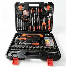 Kit de ferramentas manuais multifuncionais, chave de roda pinça, chave de fenda ferramentas de reparo doméstico completa