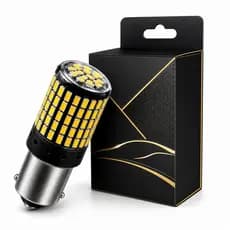 【Envio de São Paulo】Par Lâmpada 150 Leds 1156 Luz de Ré Canbus 44w Super Branca Forte Original Compatível Todos Veículos