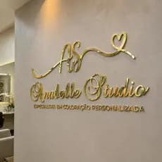 Logo em Acrílico Espelhado 2mm Rosé Dourado Personalizado Sua Logomarca Letreiro