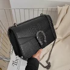 Bolsa Quadrada Pequena De Nicho De Luxo Leve De Alta Qualidade Para Mulheres Novo Modelo De Ombro Corrente