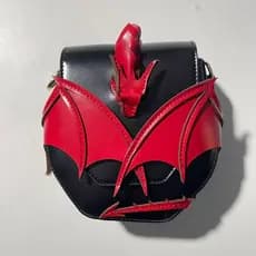 Cross-Border venda quente Halloween morcego costura contraste cor magia dragão Panlong saco High-End All-Match saco do m
