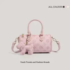 High-End textura moda portátil travesseiro saco nicho 2025 novo estilo saco do mensageiro de um ombro
