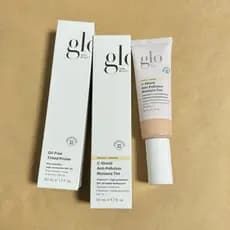 Glo creme colorido versão da pele seca versão da pele oleosa GloSkinBeauty claro Nude pele hidratante em pó creme Base d