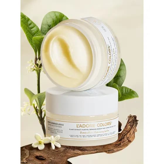 Marca cor Osmanthus limpeza removedor de maquiagem creme emulsificação rápida limpeza suave removedor de maquiagem óleo