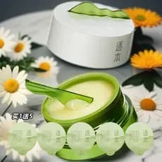 Canal Qinghuan extrato de planta removedor de maquiagem creme Facial limpeza profunda loção suave bloco removedor de maq