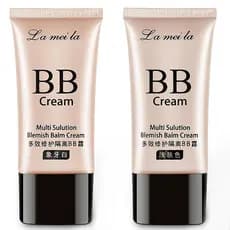 Fundação de maquiagem de palco genuíno base líquida BB creme corretivo forte hidratante hidratante controle de óleo isol