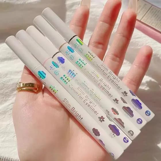 Xixixi delineador à prova d'água, à prova de suor, de longa duração, sem manchas, caneta delineadora líquida para inicia