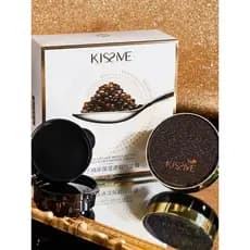 Qi Shimei Caviar Almofada Base Líquida Corretivo Nutritivo para Pele Hidratante de Longa Duração Sem Maquiagem Pele Seca