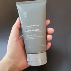 Qingyanquan carvão de bambu refrescante limpeza facial limpador controle de óleo limpeza profunda poros remover cravos f