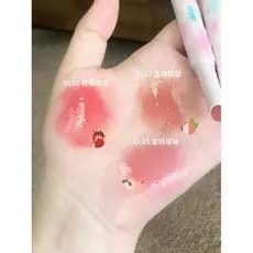 Ukiss água lábio geléia sólido brilho labial espelho brilho de água Dudu essência labial renderização de cor cor cor Nud