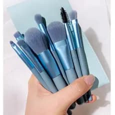 Oficial autêntico 8 pincéis de maquiagem portátil curto estágio maquiagem sombra destaque Blush escova Super macio estud
