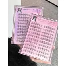 Girassol cílios postiços sem cola auto-adesivo Natural inteligente Anime quadrinhos mãe vida à prova dwaterproof água re