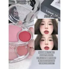 Vitalidade Blush Duas Cores Batatas Picadas Textura Estilo Coreano Atmosfera Sensação Leite Damasco Natural Modificação