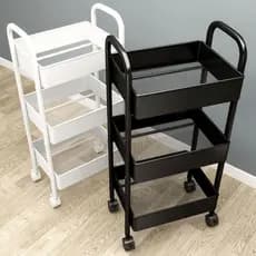 Prateleira para carrinho pequeno, cozinha do chão ao teto, quarto, multicamadas, lanches para bebês, banheiro móvel