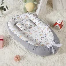 Berço removível lavável removível lavável cama média berço biônico