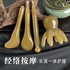 Placa de raspagem acupuntura vara extração massagem corpo inteiro calmante beleza ferramenta útil beleza Facial endureci
