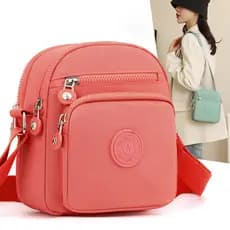 2026 moda novo estilo saco do mensageiro viagem compras pequeno saco de náilon ajustável Casual na moda bolsa de ombro 2