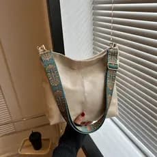 Verão novo estilo moda portátil de um ombro mensageiro grande capacidade balde saco feminino suporte grande quantidade l